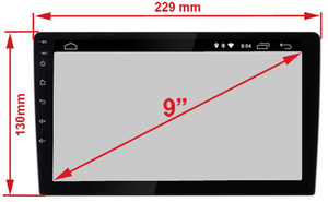 Рамка InCar  для UMS HONDA Insight 2009-2011 (Правый руль), 9", фото 5