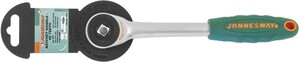 JONNESWAY R6603 Рукоятка трещоточная ротационная со сквозным приводом 3/8"DR, 60 зубцов, 240 мм, фото 3