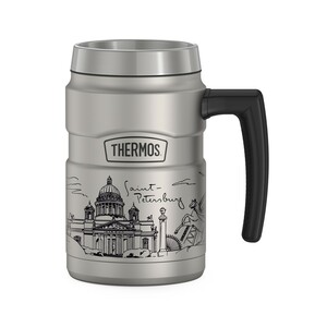 Кружка-термос из нерж. стали тм THERMOS SK160(SPB) 0.47L, фото 1
