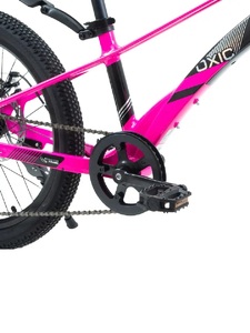 Велосипед Tech Team Oxic 22" розовый pink (магниевый сплав), фото 6