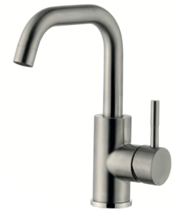 Смеситель для кухни ZORG Steel Hammer Inox (SH 8714 INOX) Сталь Нержавеющая, фото 1