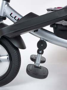 Велосипед коляска трехколесный с ручкой, Tech Team Luxury music фиолетовый 2026, фото 13