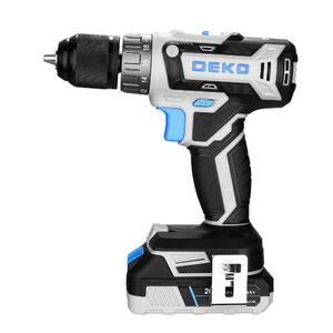 Дрель-шуруповерт аккумуляторная DEKO Loner 20V, 20В, 2x3.0Ач, фото 4