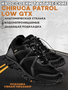Кроссовки тактические CHIRUCA PATROL LOW GTX EU 47 (RU 46), фото 1