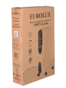 Масляный радиатор ОМПТ-EU-9Н Eurolux, фото 8