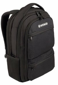 Рюкзак Wenger 15.6", черный, 32x21x43 см, 16 л, фото 1