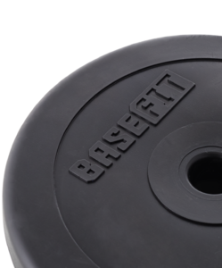 Диск пластиковый BASEFIT BB-203 d=26 мм, черный, 5 кг, фото 3