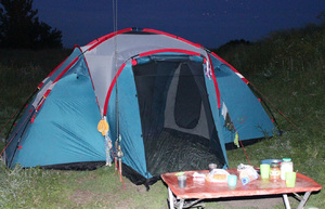 Палатка Canadian Camper SANA 4 PLUS, цвет royal, фото 13
