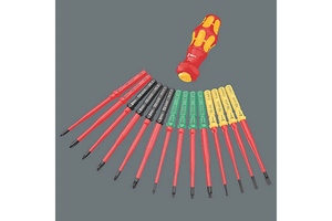 Набор насадок с 2 рукоятками-держателями WERA WE-006640, 16 пр.Kraftform Kompakt Turbo i 1 VDE Tool Finder, фото 6