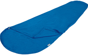 Вставка в мешок спальный High Peak Cotton Inlett Mummy синий, 225 см длина, 23506, фото 1