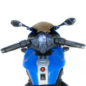 Детский мотоцикл Toyland Minimoto JC917 Синий, фото 7