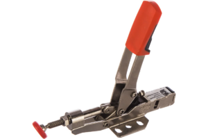 Зажим BESSEY с коленчатым рычагом, 2.5 кН, с выдвигаемым упором на горизонтальном основании 25 STC-IHH15, фото 2