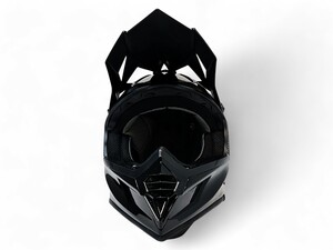Шлем AiM RH855(Fiber Glass) Black Matt (M), фото 5