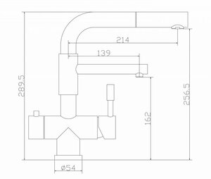 Смеситель для кухни ZORG Inox (SZR-3216 GRAFIT) Графит, фото 5