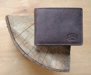 Бумажник Klondike Billy, коричневый, 11x8,5 см, фото 9