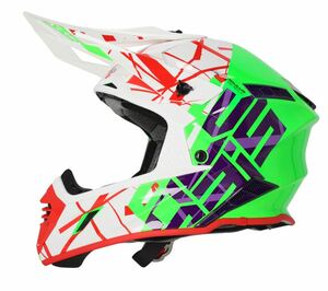 Шлем Acerbis X-TRACK 22-06 Green/White (XS), фото 5