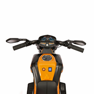 Детский электромотоцикл Трицикл ToyLand Moto YHI7375 Оранжевый, фото 4