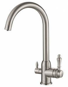 Смеситель для кухни ZORG Steel Hammer (SH 723 SATIN) Сатин, фото 1