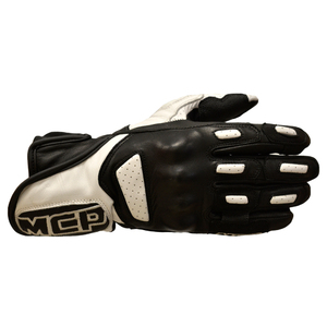 Мотоперчатки спортивные Prime MCP (черно-белый, Black-White, 2020, XL), фото 1