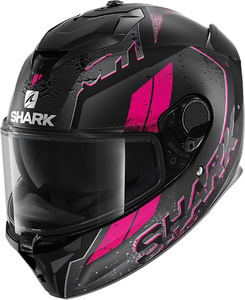 Шлем SHARK SPARTAN GT RYSER MAT DD-Ring Black/Purple M, фото 1