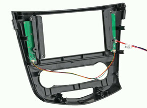 Рамка InCar для UMS NISSAN X-Trail III 2014-2022, Qashqai 2014-2024 (Manual AC), 9" Original style, фото 3