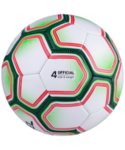 Мяч футбольный Jögel Nano №4, белый/зеленый, фото 3