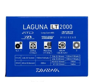 Катушка безынерционная 20 LAGUNA LT 2000 (10001-201) DAIWA, фото 7