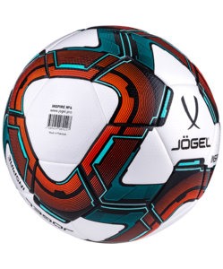 Мяч футзальный Jögel Inspire №4, белый/черный/красный, фото 3