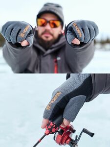 Перчатки Norfin POINT DG р.L (черно-серые), фото 4