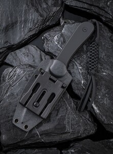 Нож CIVIVI Fixed Blade Elementum сталь D2, рукоять G10 черная, фото 10