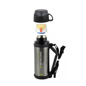 Термос с ручкой THERMOS FFW-1000BKGY 1л (серый), фото 3