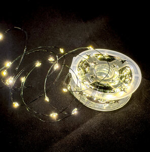 Светодиодная LED-гирлянда ЛАМПОВА "ГАЛАКТИКА" теплый белый, 1000 ламп, 100 метров (LJL-13-220-WWL1000-100), фото 2