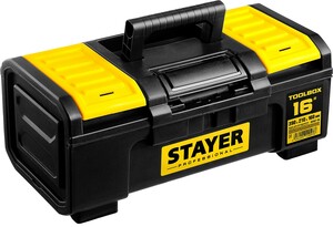 Пластиковый ящик для инструментов STAYER TOOLBOX-16 390 х 210 х 160  38167-16, фото 1