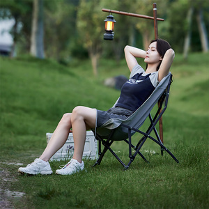 Кресло Naturehike Moon Chair CNK23JU0001 складное серый,6976023929786, фото 2