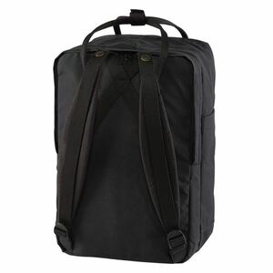 Рюкзак Fjallraven Kanken Laptop 15", черный, 28х16х40 см, 18 л, фото 2