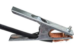 Зажим AURORA на массу 300А с кабелем КГ 1/25 медь 5м (Track 35-50 MMQ), фото 4