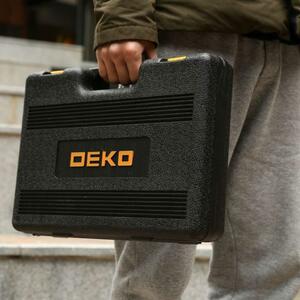 Универсальный набор инструмента для дома и авто в чемодане Deko DKMT63 (63 предмета) 065-0731, фото 10