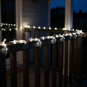 Инновационная водонепроницаемая LED-гирлянда ЛАМПОВА "Звёздный путь" холодный белый, 220 ламп, 22метра,  (TYL-34-SB+220-CWL200-22), фото 5