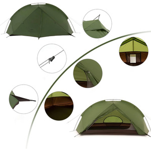 Палатка Naturehike Tagar NH17T180-J двухместная зелёная, 6927595793183, фото 2