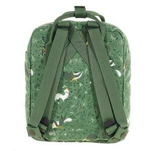 Рюкзак Fjallraven Kanken Art Mini, зеленый узор, 20х13х29 см, 7 л, фото 6