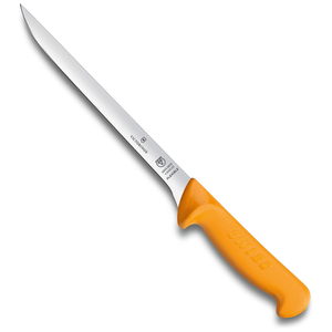 Нож Victorinox для филеровки рыбы, лезви 20 см, жёлтый