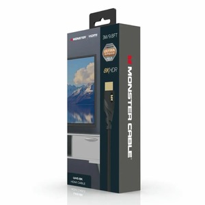 HDMI Кабель,Monster Cable Essentials,  8K, UHS, 3m, фото 4