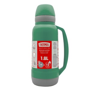 Термос THERMOS WEEKEND 36 Series Green со стеклянной колбой 1.8л (зеленый), фото 1