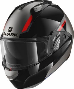 Шлем SHARK EVO GT SEAN Antracite/Black/Red L, фото 1