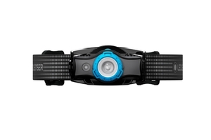 Фонарь светодиодный налобный LED Lenser MH5, черно-голубой, 400 лм, аккумулятор, фото 3
