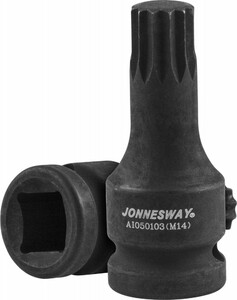 JONNESWAY AI050103 1/2''DR Насадка ударная многоцелевая М14х60 мм. для а/м VW Т4.(Ключ верхних шаровых шарниров)