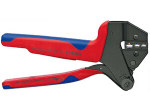 Пресс-клещи KNIPEX системные, 3 гнезда, изолированные кабельные наконечники и штекеры: 0.5-6.0 мм², длина 200 мм, фото 2