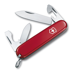 Нож Victorinox Recruit, 84 мм, 10 функций, красный