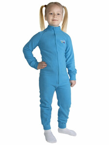 Комбинезон флисовый Norfin KIDS THERMO BLUE 04(голубой р.140-146), фото 3