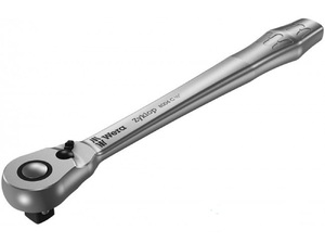 Трещотка реверс WERA 8004 C Zyklop Metal Switch  , 1/2" x 281 мм, 72 зубца, фото 2